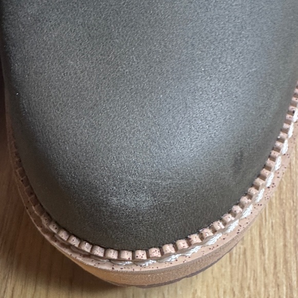 TOMS Size 10 Women's Tarmac Olive water resistant Wedge Ankle Boots - Picture 4 of 14